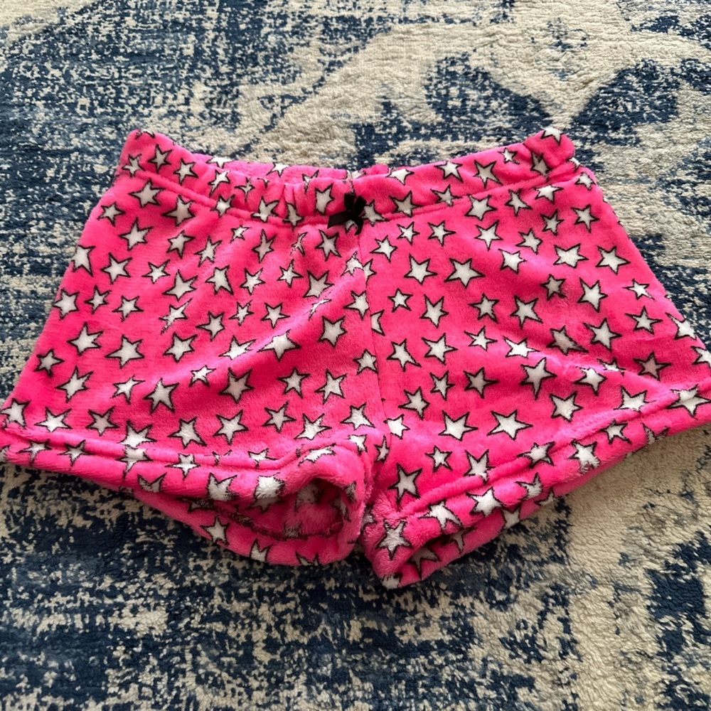 Jordan Pink Star Fleece Shorts